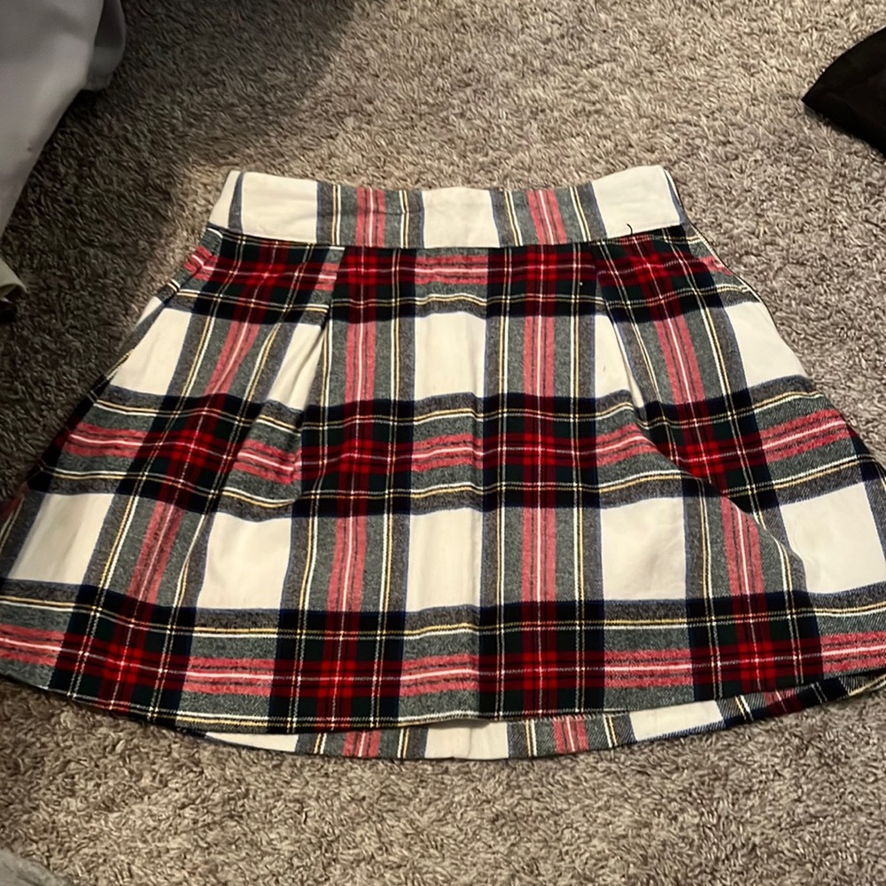 Size S Plaid Skirt